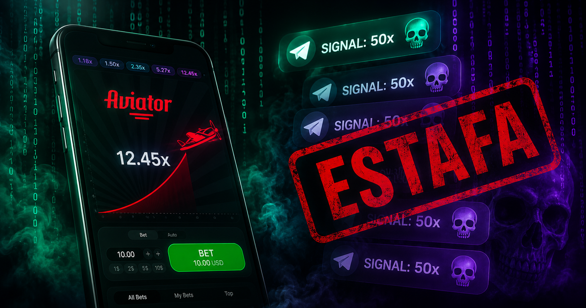 Aviator signal scam - Telegram estafa con senales falsas de prediccion